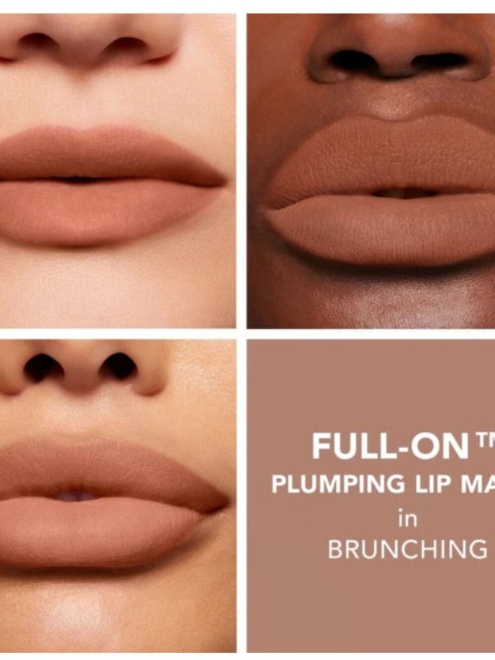 MSRP $25 | Buxom Full-On Plumping Lip Matte – Brunching – FULL SIZE – NIB